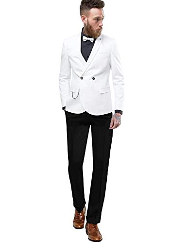 Costume de marié pour homme idéal pour les cérémonies d'été et soirées de gala chics