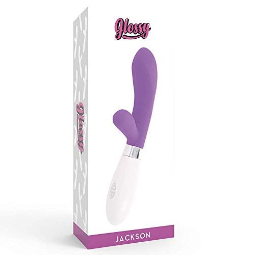 Jackson Rabbit Purple GLOSSY : stimulateur double pour le plaisir intime
