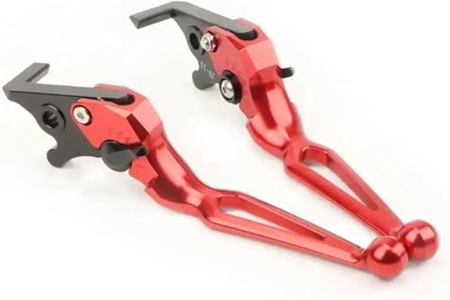Manetas de freno y embrague para NMAX155 2020-2024 juego izquierdo y derecho color negro y rojo