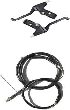 Geoman MTB Bicycle Brake Kit – Black Clutch Lever & Wire Set for Ranger Cycles | Disc Brake Compatible | Durable Replacement Cycling Parts
