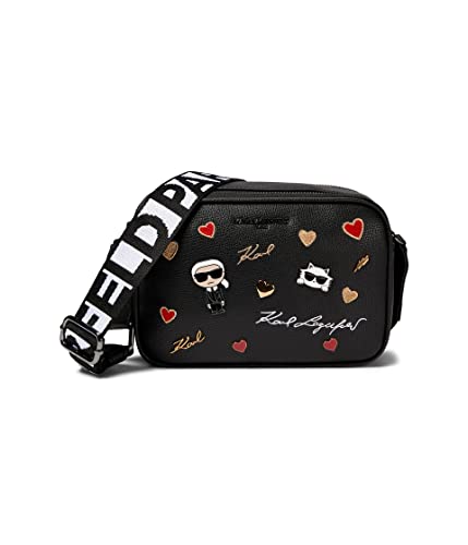 KARL LAGERFELD Paris Maybelle Crossbody, Multi/Schwarz, Einheitsgröße