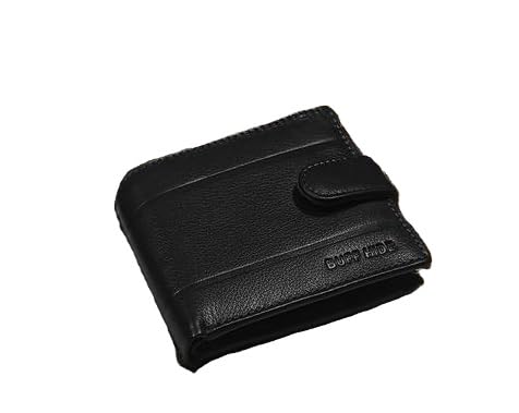 Protected 100% Leather Gift Hamper for Men | Leather Wallet for Men's | Wallets Branded | Wallets for Men (Lee-on Black),Leather Wallet Combo for Men-picture-19