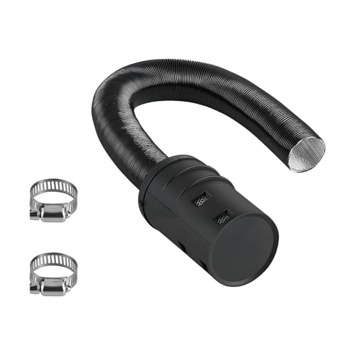 VEVOR Ansaugrohr Set für Dieselheizung, 25 mm Standheizungs-Kanalrohr, dehnbarer & biegbarer Luftansaugfilter-Schalldämpfer-Schlauchsatz für 2 kW 5 kW 8 kW Lufterhitzer