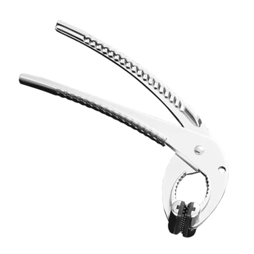 Toyvian Pince Cuisine en Alliage de Zinc Résistante à la Chaleur Poignée Antidérapante Outil Multifonction pour Plaques de Cuisson Micro-Ondes et Friteuse à Air Chaud Accessoire