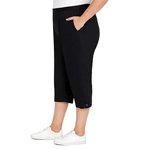 Alfred Dunner Women's Twill Classic Fit Capri4