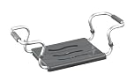 WENKO 73392500 Sedile Vasca da Bagno, Allungabile, carico Max. 150 kg, Alluminio, 55-65 x 18 x 26 cm, Argento