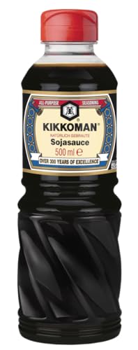 Kikkoman - Salsa de Soja Original, Receta Tradicional, Fermentación Natural, 500ml