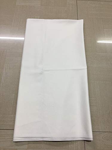 Image of BKRKJ Women's Lizibizi Cotton Unstitched Dress Material Plain Fabric by Meter for Sewing Suit,Salwar,Blouse,Shirt,Kurta,Pyjama,Pathani,Kameez,Chudidar,Patiyala (Cream 2, 5 Meter)