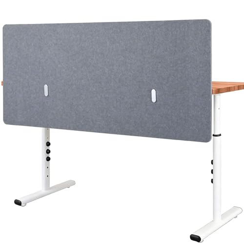 ​​Vandebiao Clamp-On Desk Divider Privacy Panel - 48" x 24"