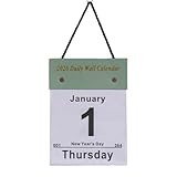 demaxiyad 365-Tage-Wandkalender,Robustes Papier Für Die Terminplanung,Tageskalender Für Die Wand | Für Schlafzimmer Arbeitszimmer Wohnzimmer Studentenwohnheim Studenten Kinder Lehrer Freunde