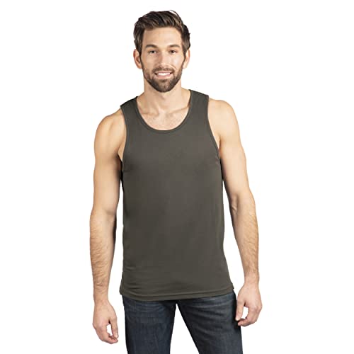 Next Level Men's Cotton Tank M HEAVY METAL