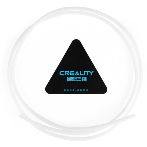 Creality serie K1 Kit de Teflón Tubo (1M), Tubo Bowden de Teflón PTFE para 1.75 mm Filamento, 2.5 mm Diámetro Interior para K1/K1C//K1 SE/K1 Max/K2 Series, Compatible con Impresión de Alta Velocidad