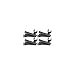 Sony SADHV1B UWP Mic Clips for ECM-V1BMP or ECM-X7BMP Microphones, Pack of 4