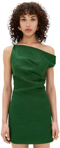 Ronny Kobo Women&#39;s Assymetric Mini Linen Winnie Dress