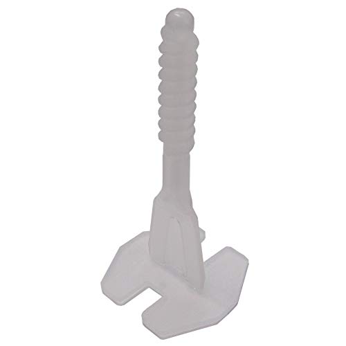 Croisillons auto-nivelant à visser Twist Level pour pose carrelage - 100 bases 3 mm