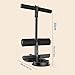 Ab Training Auxiliary Device with Double Suction Cups – 3-Level Adjustable Ab Trainer Equipment, Sit-Up Bar for Core Strength & Belly Fat Workout, Portable Full Body Fitness Equipment for Home Gym