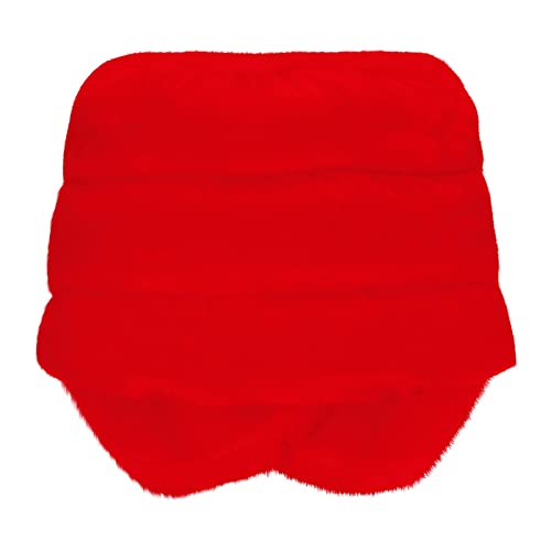 Womens Scarf Winter Warm Fashion Women Elegant Bridal Wedding Faux Plush Long Shawl Stole Wrap Silk Scarf., Red (Y5Dqlyrpc) #TOP4