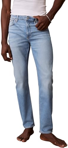 Calvin Klein Herren Jeans Hose Slim Ashland Tapered Fit, Blau (Ashland), 42W/29L – Ansicht 1