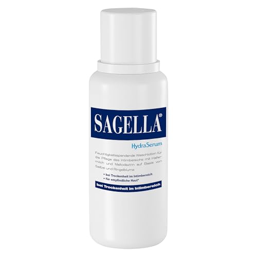 SAGELLA HydraSerum: Feuchtigkeitsspendende Intimwaschlotion bei Trockenheit im Intimbereich, sanft für sensible Haut, 200 ml SAGELLA HydraSerum: Feuchtigkeitsspendende Intimwaschlotion bei Trockenheit im Intimbereich, sanft für sensible Haut, 200 ml