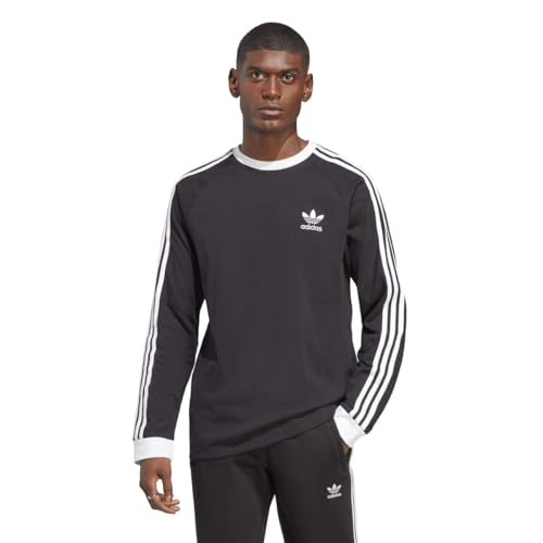 [�A�f�B�_�X �I���W�i���X] adidas Originals/�A�f�B�J���[ �N���V�b�N�X �X���[�X�g���C�v�X ����T�V���c �u���b�N J/XL