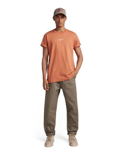 G-STAR RAW Unisex Center Logo Loose T-Shirt Homme, brun (autumn leaf D21377-C784-8847), L