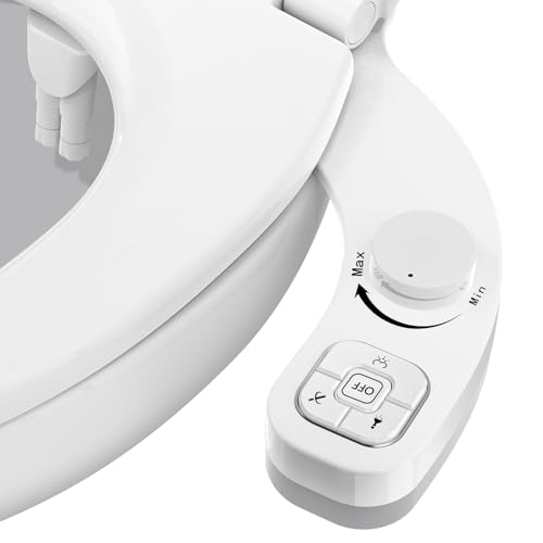Vantency Bidet WC Gauche non électrique - Blanc