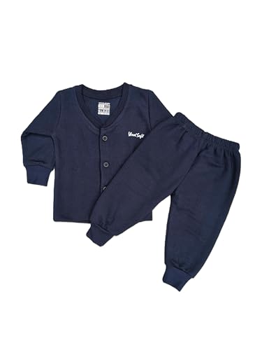 Image of Top and Pyjama Set Thermal for Unisex Baby