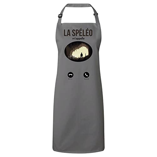 Tablier cuisine premium la spéléo m'appelle vêtement protection repas aventure outdoor