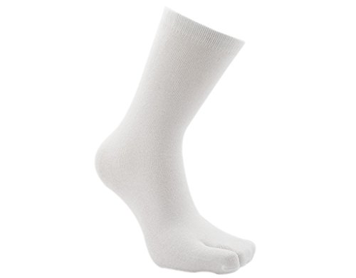 BONAMART Women Men Unisex Split Two Toe Tube Tabi Socks Free Size