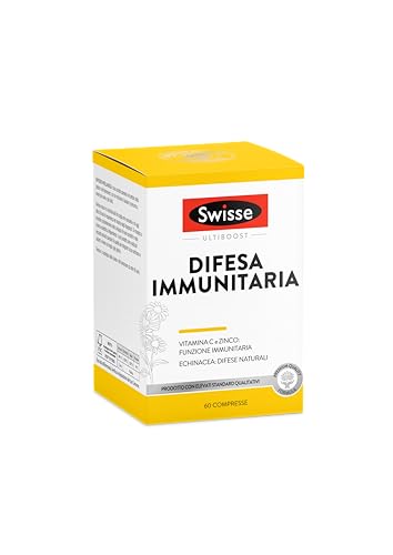 SWISSE Difesa Immunitaria - Integratore Difese Immunitarie con Vitamina C Magnesio Zinco ed...