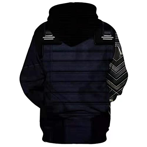 Image of 3D Captain Fashion Cosplay Hoodie Jacket