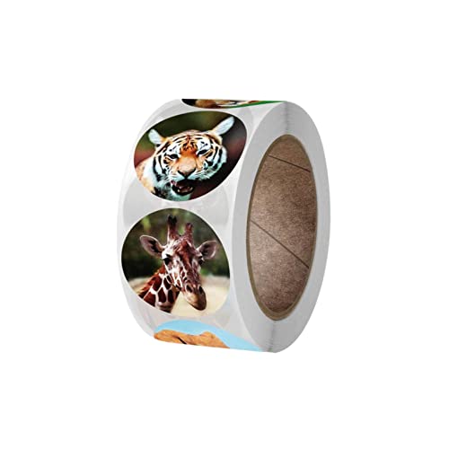 Studio Set Photography 2 Roll Pack Animal Stickers School Award Stickers DIY Hand Tent Diary Label Student Stationery Stickers Outfit Baby Boy