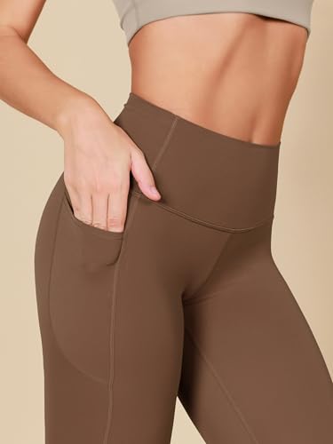 Image of ODODOS Buttery Soft Lounge Yoga Leggings with Pockets for Women 23 inch / 25 inch /28 inch High Waist Yoga Pants