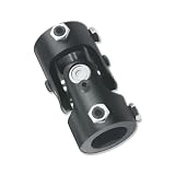 IMOOA 1' DD x 1' DD Universal Steering U Joint 83mm Length Black Steel