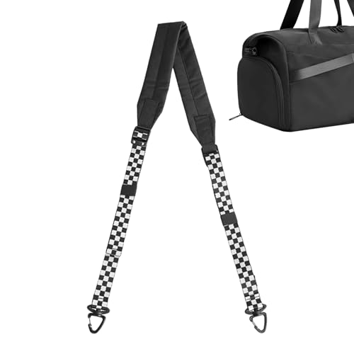 Acunny - Correa de repuesto para bolso, correas de bolsa ajustables y acolchadas, correa cómoda con gancho metálico para maleta de viaje, playa, movimiento, senderismo, oficina, cámara de fotos