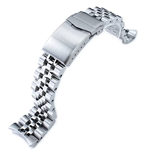 Bracelet de montre MiLTAT 22mm compatible avec Seiko SKX007 SKX009 style-Louis acier
