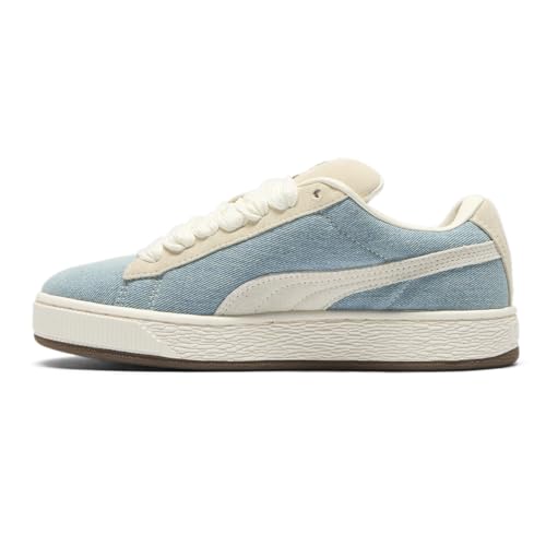 PUMA Womens Suede XL Denim Lace Up Sneakers Shoes Casual - Blue3