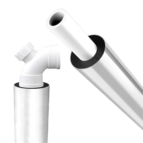 チューブ断熱材スリーブ、フォーム保温パイプ、自己接着絶縁パイプカバー、熱保護発泡管、エアコン 配管保温シェル 、水道管保護ラップ、銅管断熱カバー、防水、難燃性、遮音、内径22-110mm、壁厚15-30mm(20mm,34mm)