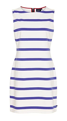 Sea Ranch maritimes Damen Kleid Britt gestreift, Farbe:Pearl/Blue, Größe:L