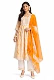 Women's Salwar Suit Set with Dupatta, Kurti, Floral Pattern, Traditional Ethnic Wear (US, Alpha, X-Large...