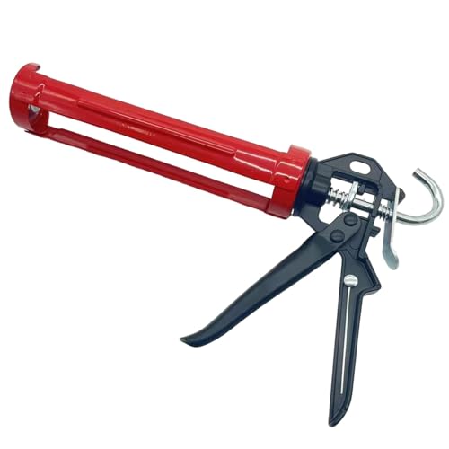 Pistola de calafateo - Máquina de calafateo sin goteo | Aplicador de sellador de aleación de aluminio, Professional sin goteo de la máquina de calafateo con agarre de comodidad, máquina de prensa de p