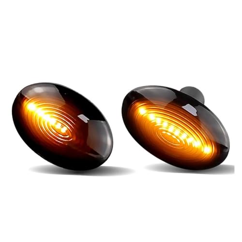 Wskaźnik lusterka 2 sztuki do Cooper R55 R56 R57 R58 R59 CL-R56-LSM-SM LED dynamiczne boczne światło kierunkowskazu sekwencyjnego migacza