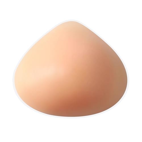 ELMIKA Silikon Brustformen Dreieck Mastektomie Brustprothese BH Pad Enhancer, Cup B 250g/Stück