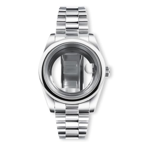 1 36MM/40MM rvP[X NH34 NH35 NH36 ETA2824 [ug Tt@CA EhGbW 100m h vWfVuXbgXgbv(WHITE,40mm case NH35 NH36)