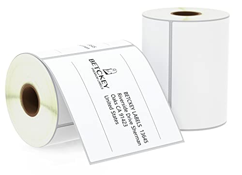 Étiquettes thermiques 102x102mm perforées autocollantes compatibles Zebra grand format