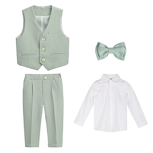 【Materiale】Gli abiti da ragazzo sono realizzati in poliestere e viscosa e le camicie sono realizzate in cotone di alta qualità. Morbido e comodo da indossare, super indossabile per il tuo ragazzo cattivo.