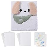 シール帳 女の子 ふわふわ バインダー 台紙 シール 手帳 a6