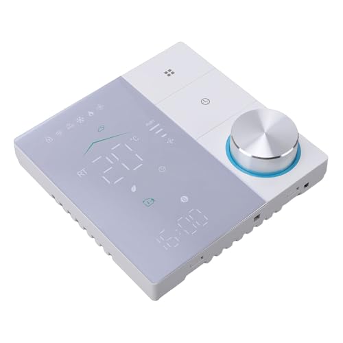 Cocoarm Termostato WiFi Inteligente, Control Táctil Capacitivo, Control Remoto de Temperatura, Gestión Precisa, Ideal para Hogares y Oficinas