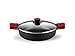 Isogona. -Bra- A410524 - Cacerola baja 24cm c/tapa ind al/fu premiere bra