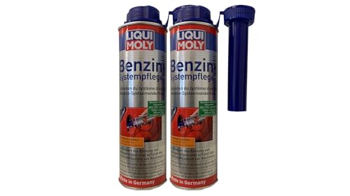 2x 300ml LIQUI MOLY BENZIN-SYSTEM-PFLEGE KRAFSTOFF ZUSATZ ADDITIV SYSTEMPFLEGE